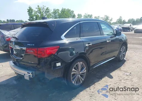 2018 Acura Mdx Technology Package Acurawatch Plus Pkg z USA, uszkodzony, nr VIN 5J8YD4H59JL024538